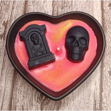 Halloween diszgyertya 1