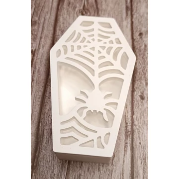 Halloween koporsó formájú kerámia tartó 5.