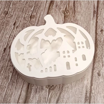 Halloween tök formájú kerámia tartó 2.