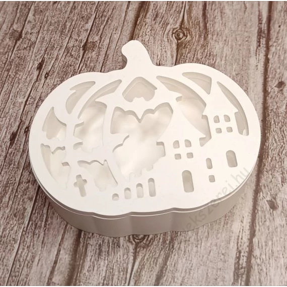 Halloween tök formájú kerámia tartó 2.