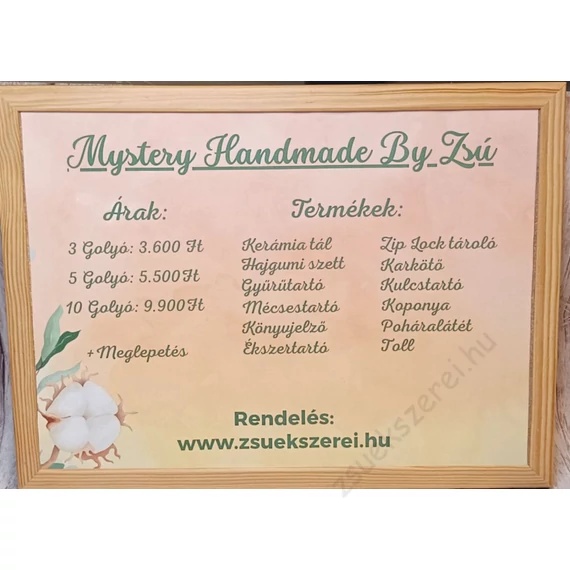 Mystery Handmade By Zsú 10 db golyó