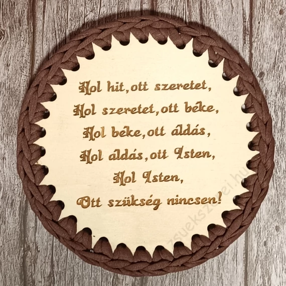 Házi áldás falikép
